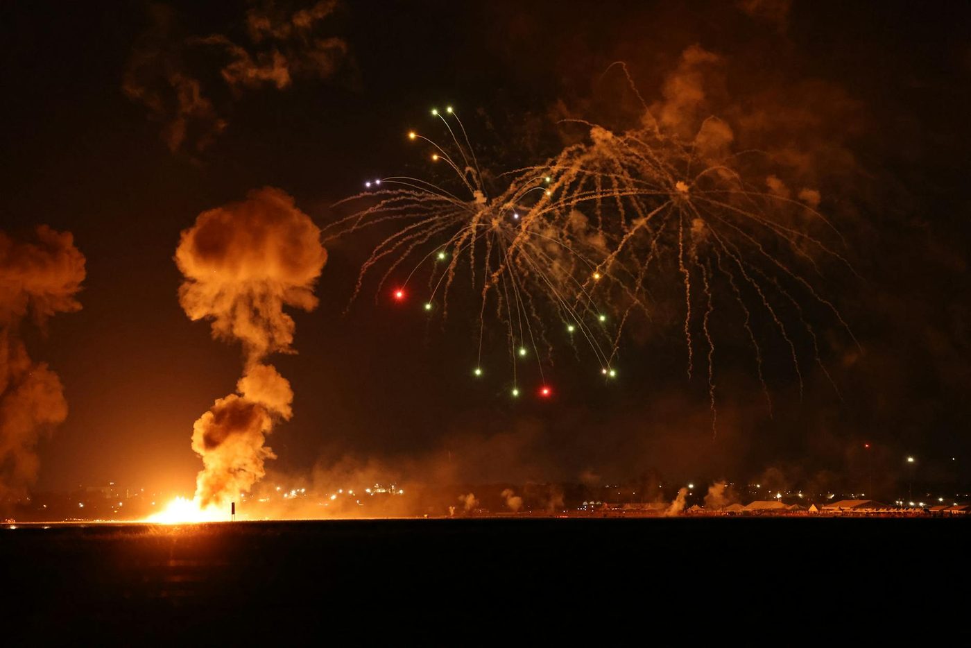 Iran voert verrassingsaanvallen uit op Amerikaanse militaire bases in het Midden-Oosten