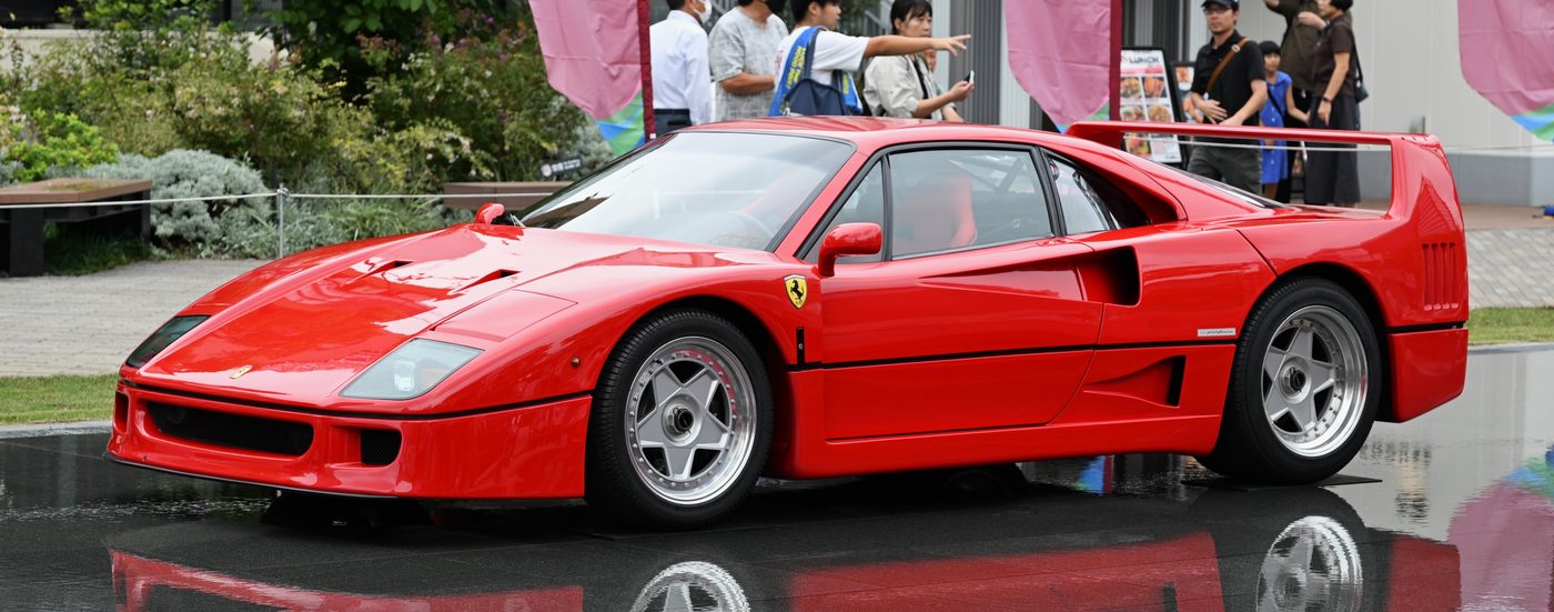 Politie onderzoekt gevaarlijk rijgedrag met Ferrari F40 tijdens Zoute Grand Prix